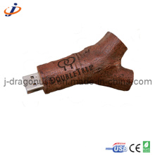 Eco-Friendly Natural Wood Branch USB Flash Drive (JW149)